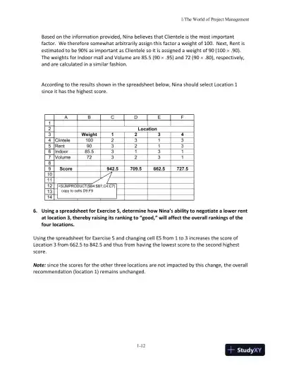 Project Management In Practice, Sixth Edition Solution Manual - Page 13 preview image