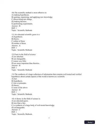Test Bank for Conceptual Physics, 12th Edition - Page 4 preview image