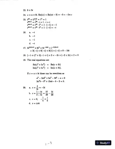 Solution Manual for Fundamentals of Complex Analysis with Applications to Engineering, Science, and Mathematics, 3rd Edition - Page 5 preview image