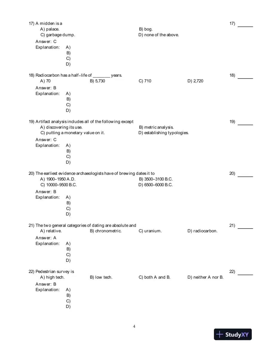 Human Evolution And Culture: Highlights Of Anthropology, 6th Edition Test Bank, page 13