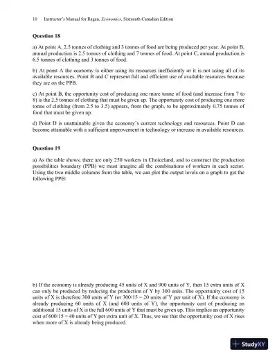 Solution Manual For Macroeconomics, 16th Edition - Page 13 preview image