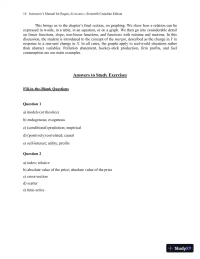 Solution Manual For Macroeconomics, 16th Edition - Page 17 preview image