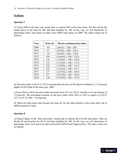 Solution Manual For Macroeconomics, 16th Edition - Page 19 preview image
