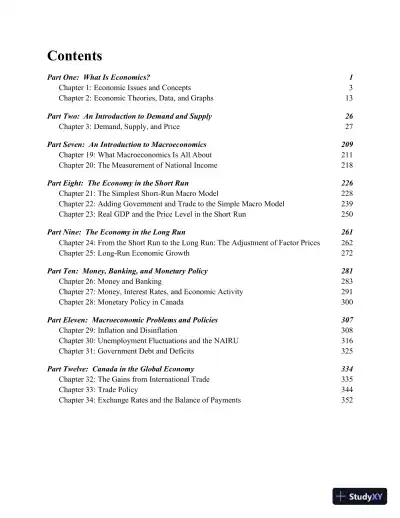 Solution Manual For Macroeconomics, 16th Edition - Page 3 preview image