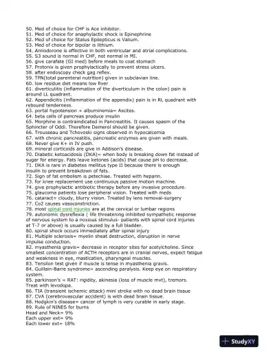 2023 NCLEX Child Care Preparation Test Study Guide With Answers (394 Solved Questions) - Page 11 preview image