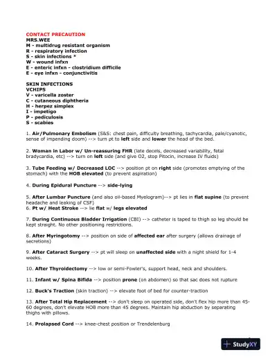 2023 NCLEX Child Care Preparation Test Study Guide With Answers (394 Solved Questions) - Page 3 preview image