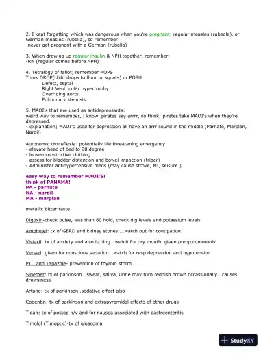 2023 NCLEX Child Care Preparation Test Study Guide With Answers (394 Solved Questions) - Page 6 preview image