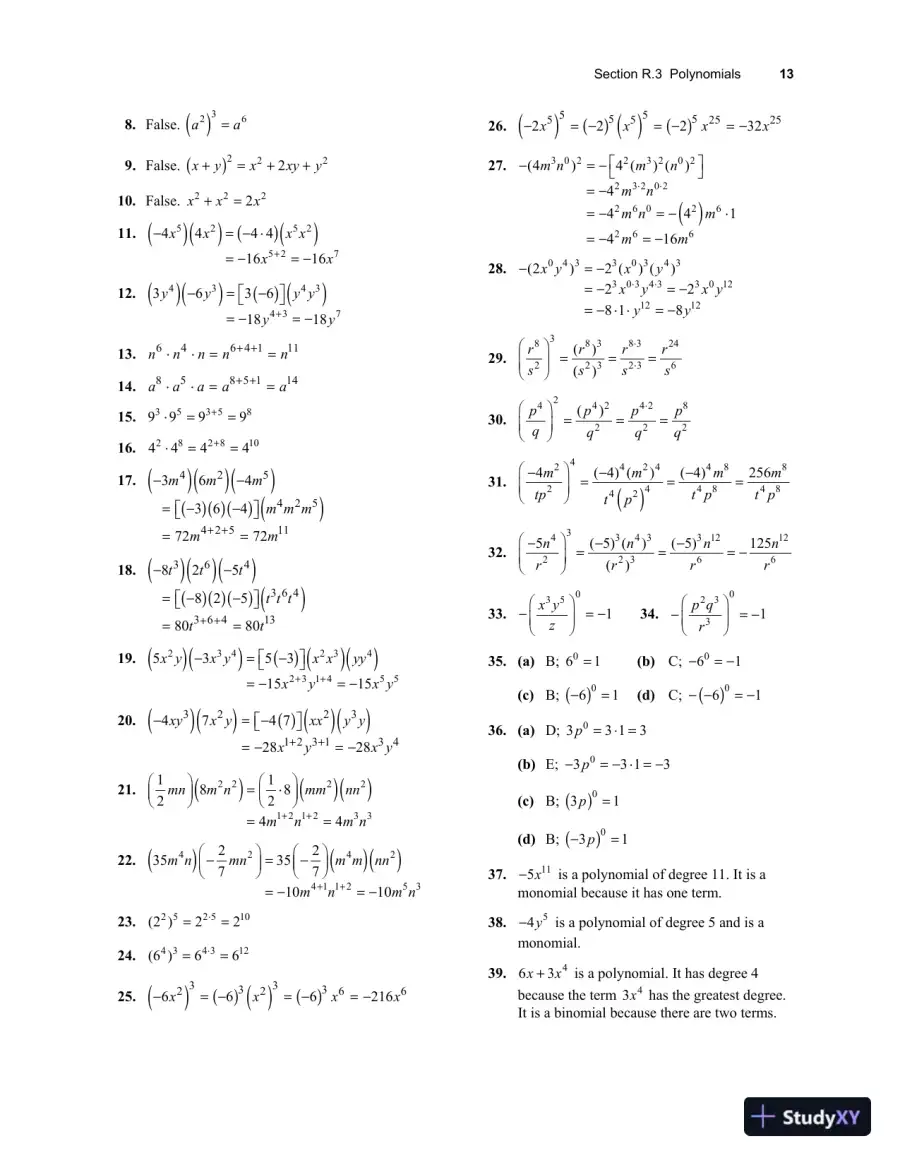Solution Manual for College Algebra, 12th Edition, page 15
