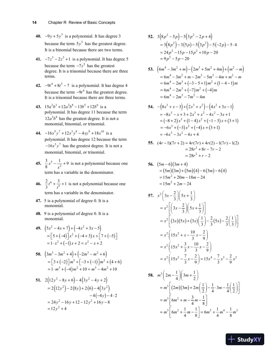 Solution Manual for College Algebra, 12th Edition, page 16