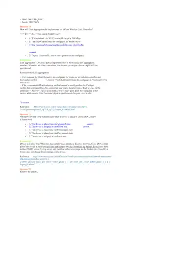 9TUT CCNA Exam 102 Questions - Page 10 preview image