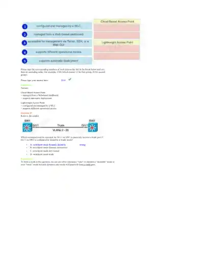 9TUT CCNA Exam 102 Questions - Page 12 preview image