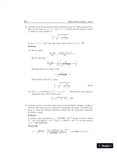 Solution Manual for Fundamentals of Nuclear Science and Engineering, 3rd Edition - Page 13 preview image