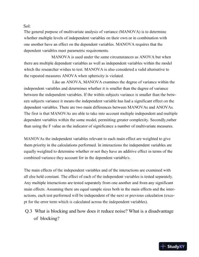 The Role of Blocking in Reducing Noise in Experimental Designs - Page 3 preview image