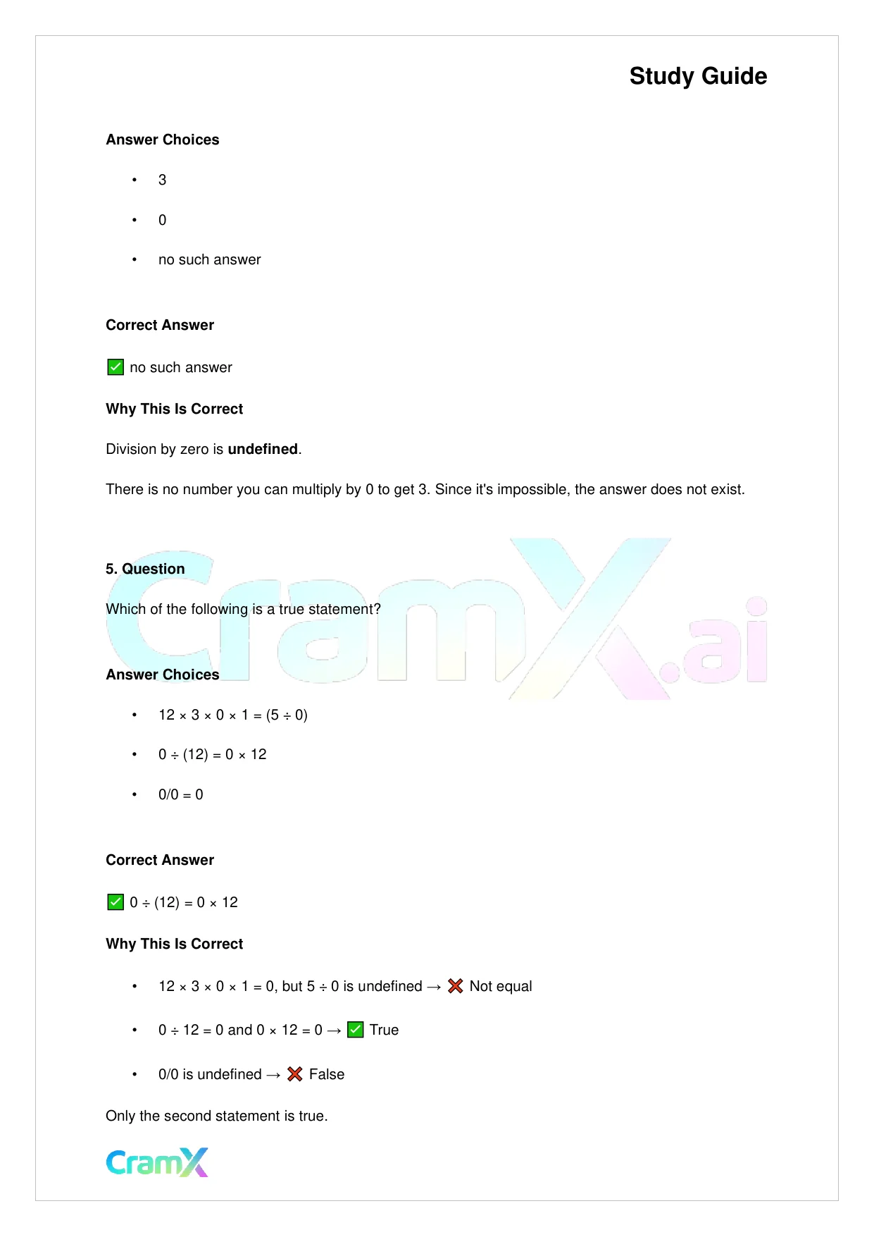Basic Math and Pre-Algebra - Preliminaries - Page 7 preview image
