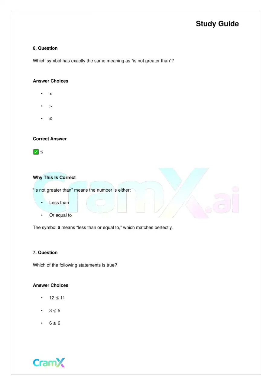 Basic Math and Pre-Algebra - Preliminaries, page 8