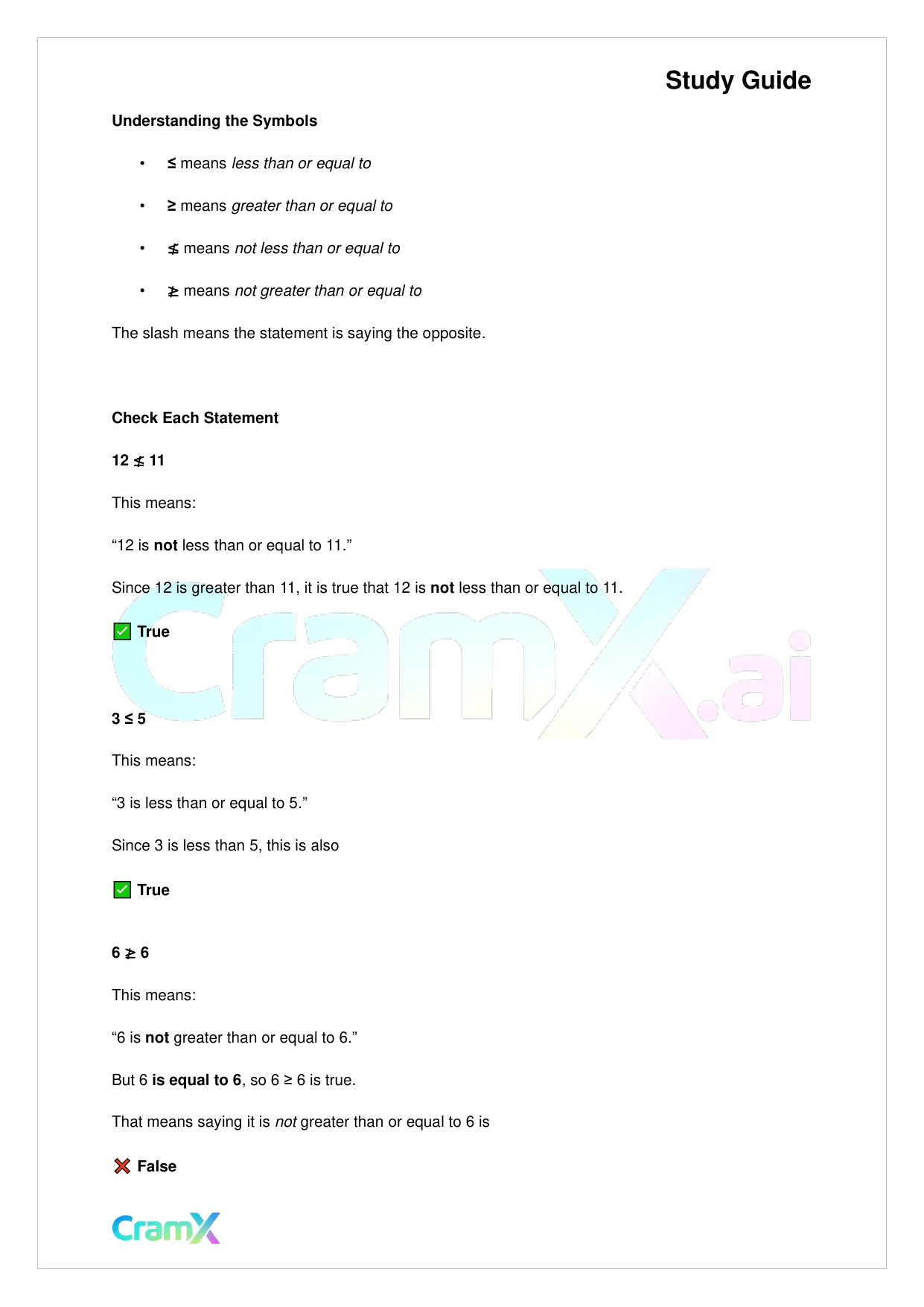 Basic Math and Pre-Algebra - Preliminaries - Page 9 preview image