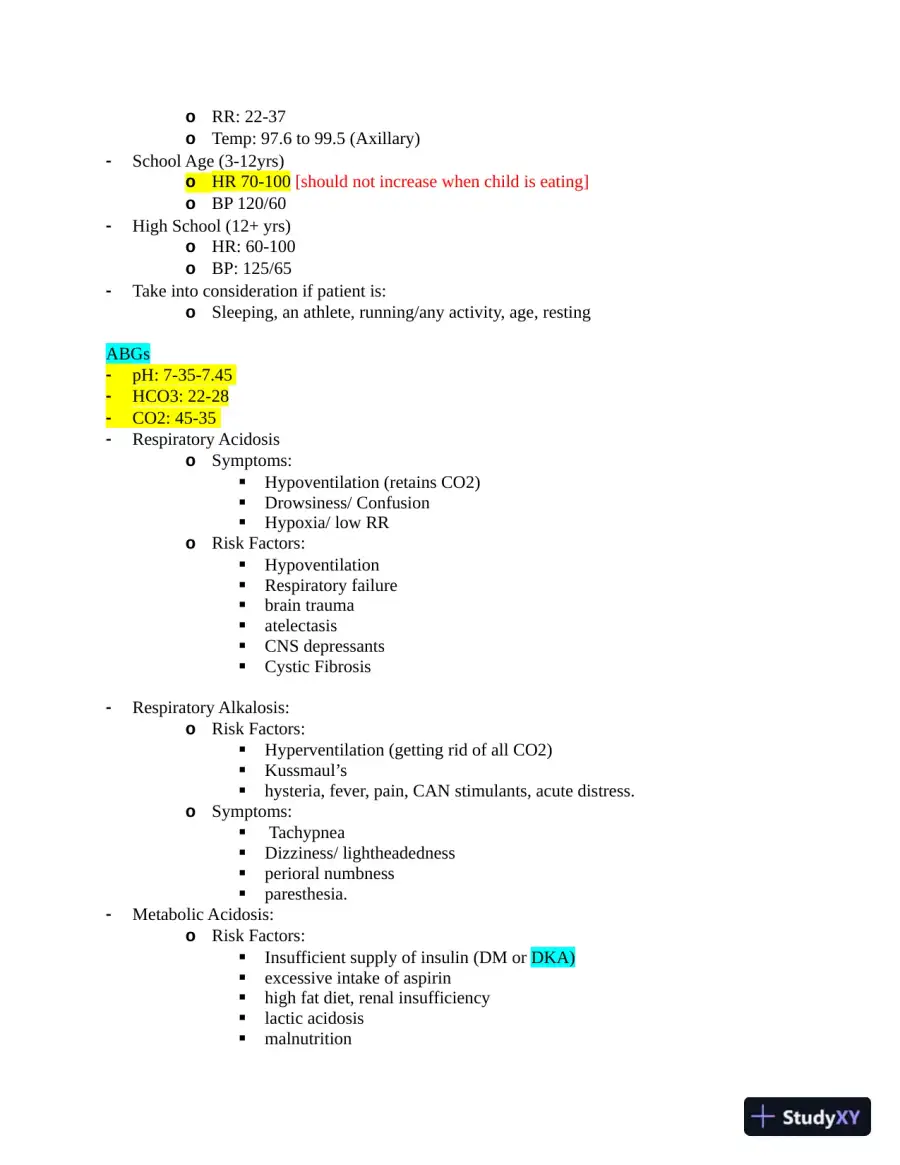 2023 NUR280 Comprehensive Review 1 Exam with Answers (561 Solved Questions), page 6