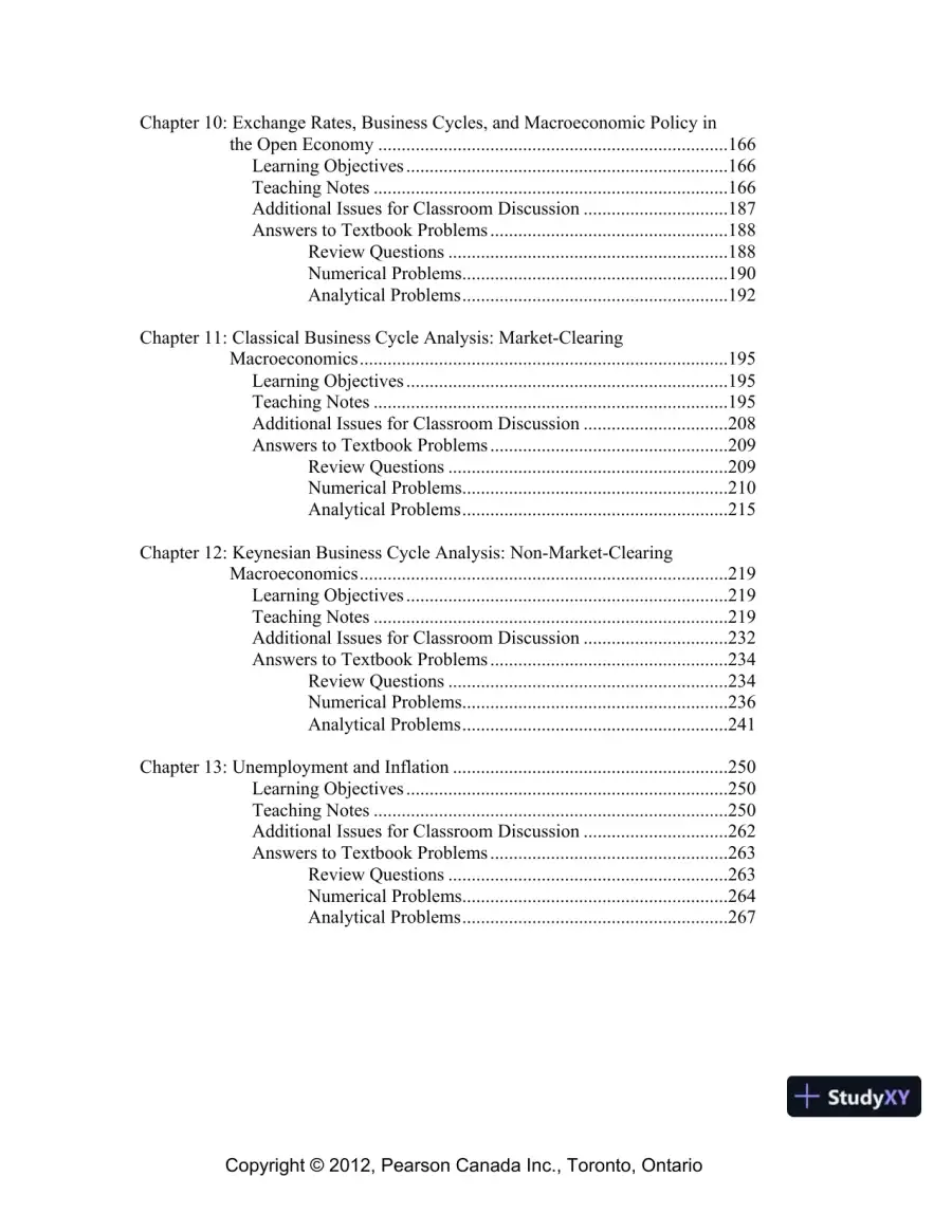 Macroeconomics, Sixth Canadian Edition Solution Manual, page 4