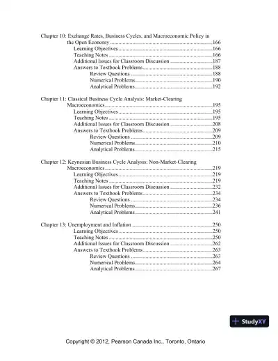 Macroeconomics, Sixth Canadian Edition Solution Manual - Page 4 preview image
