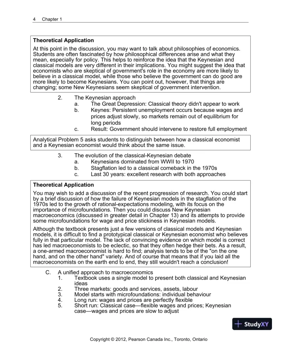 Macroeconomics, Sixth Canadian Edition Solution Manual, page 9
