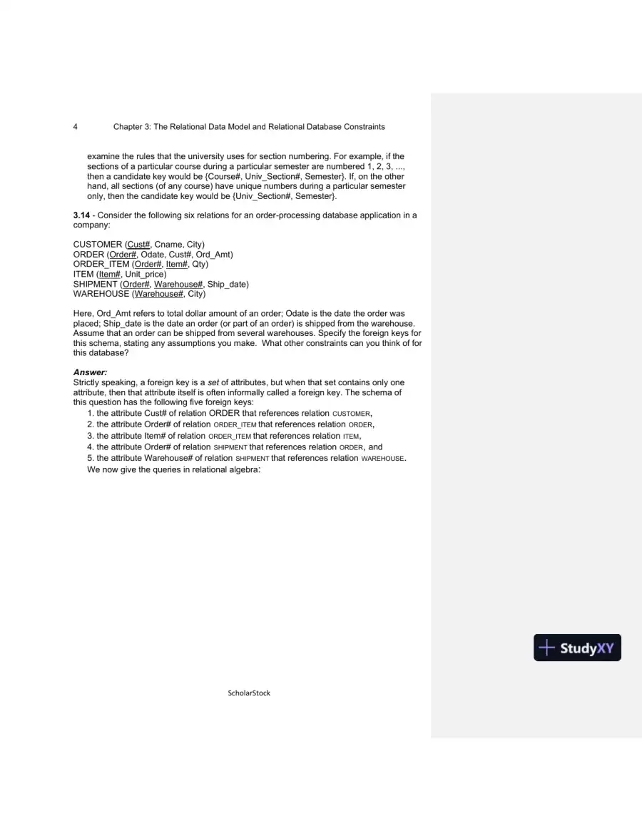 Solution Manual For Fundamentals Of Database Systems, 6th Edition, page 10