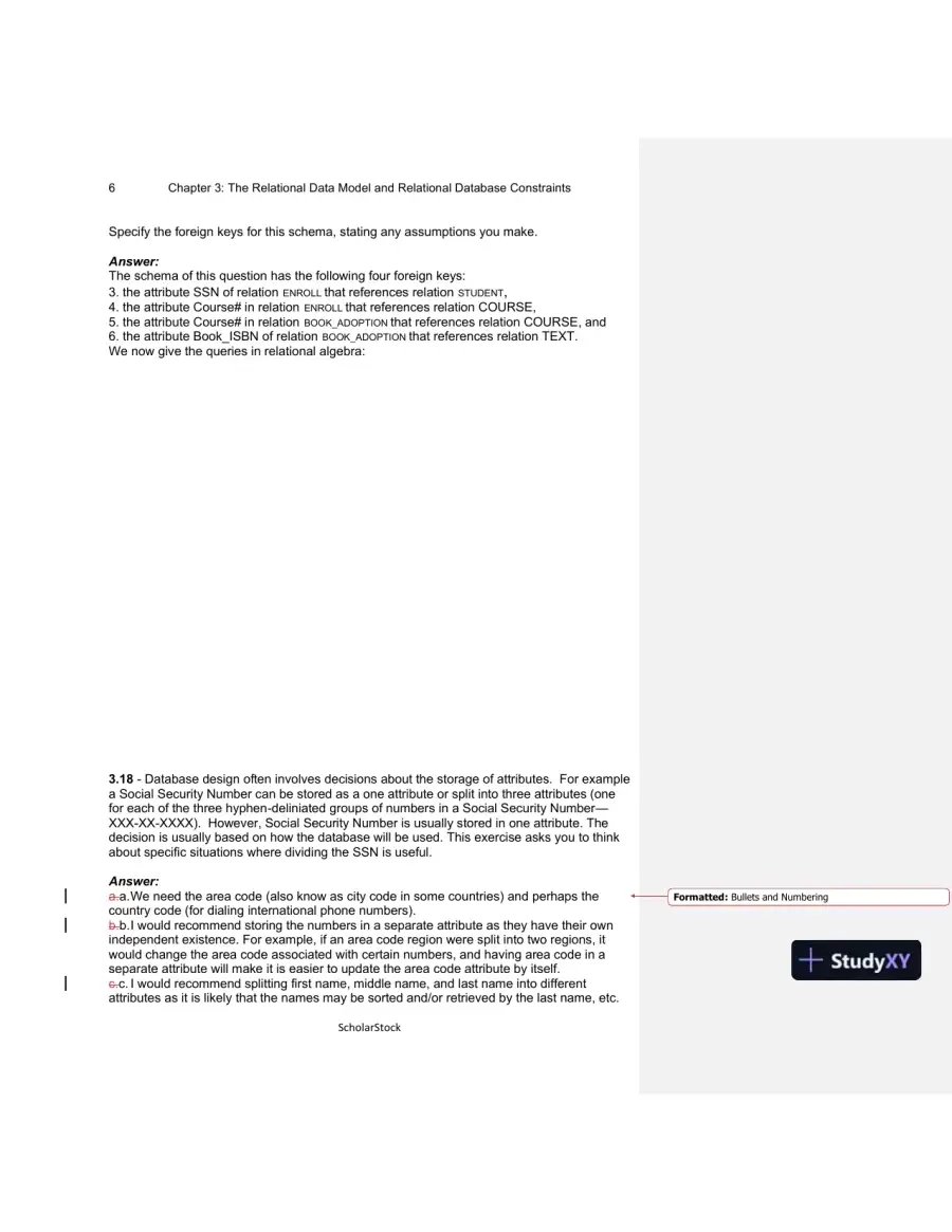 Solution Manual For Fundamentals Of Database Systems, 6th Edition, page 12