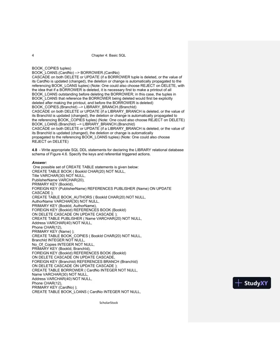 Solution Manual For Fundamentals Of Database Systems, 6th Edition, page 18