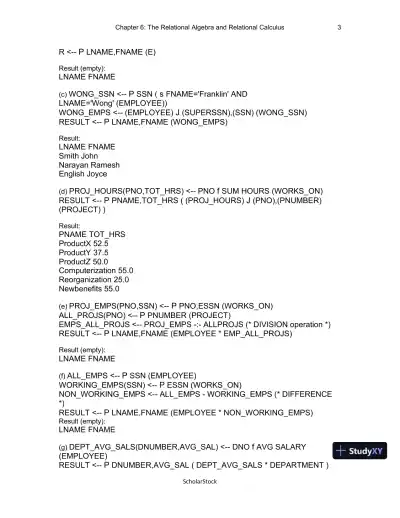 Solution Manual For Fundamentals Of Database Systems, 6th Edition - Page 27 preview image