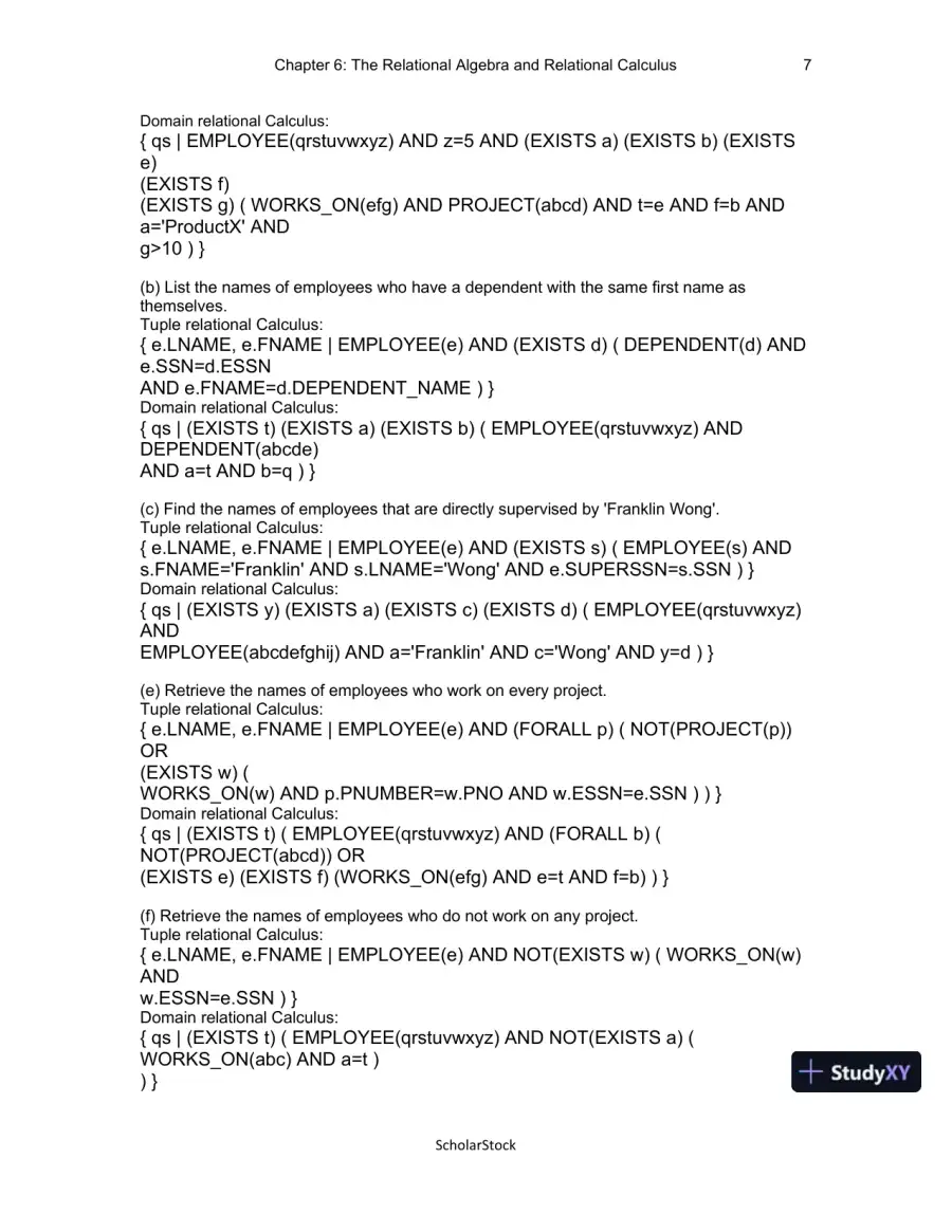 Solution Manual For Fundamentals Of Database Systems, 6th Edition, page 31