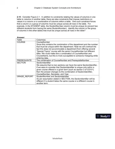 Solution Manual For Fundamentals Of Database Systems, 6th Edition - Page 6 preview image