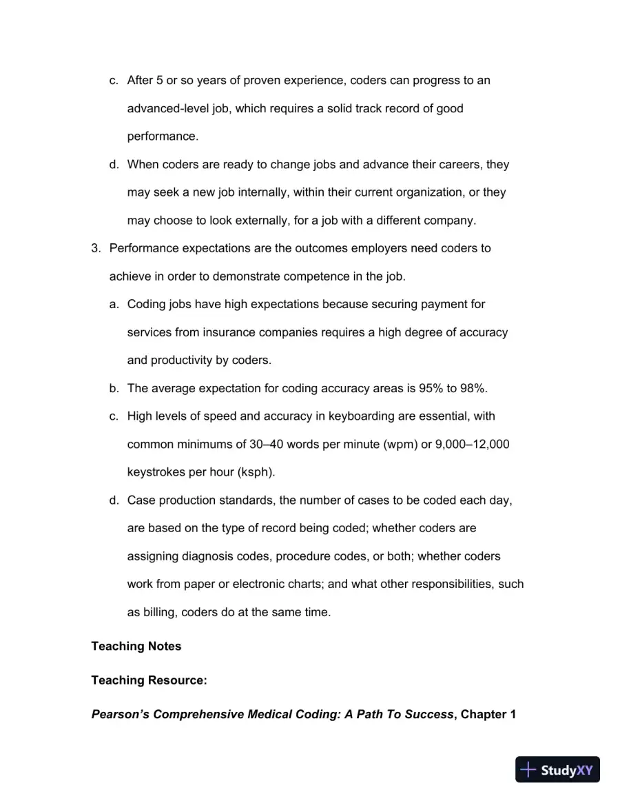 Lecture Notes For Comprehensive Medical Coding, 2019 2nd Edition, page 12