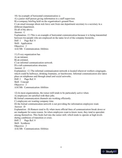 Business Communication Today 11th Edition Test Bank - Page 5 preview image