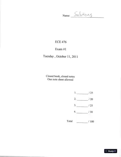 Power System Analysis And Design, 6th Edition Test Bank - Page 7 preview image