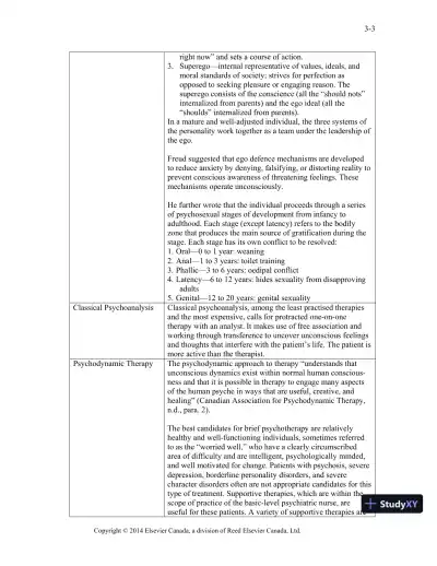 Varcarolis's Canadian Psychiatric Mental Health Nursing, Canadian Edition, 1st Edition Class Notes - Page 16 preview image