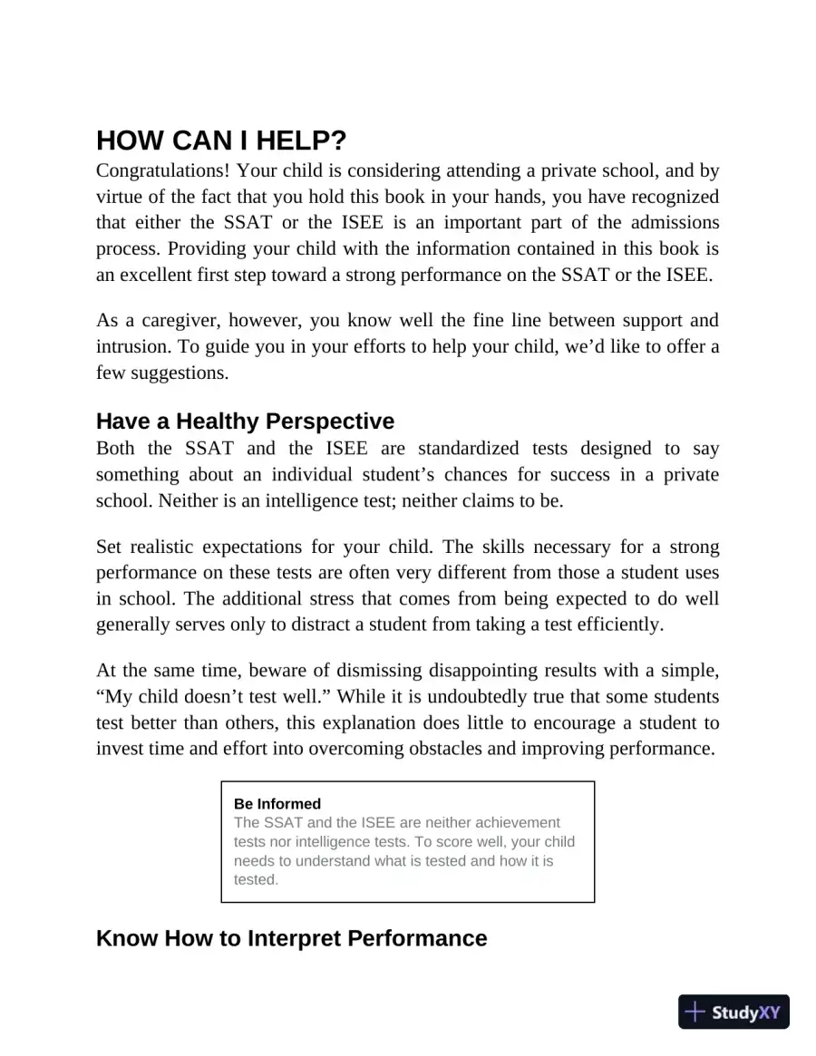 Princeton Review SSAT and ISEE Prep, 2023: 6 Practice Tests + Review and Techniques (2023), page 15