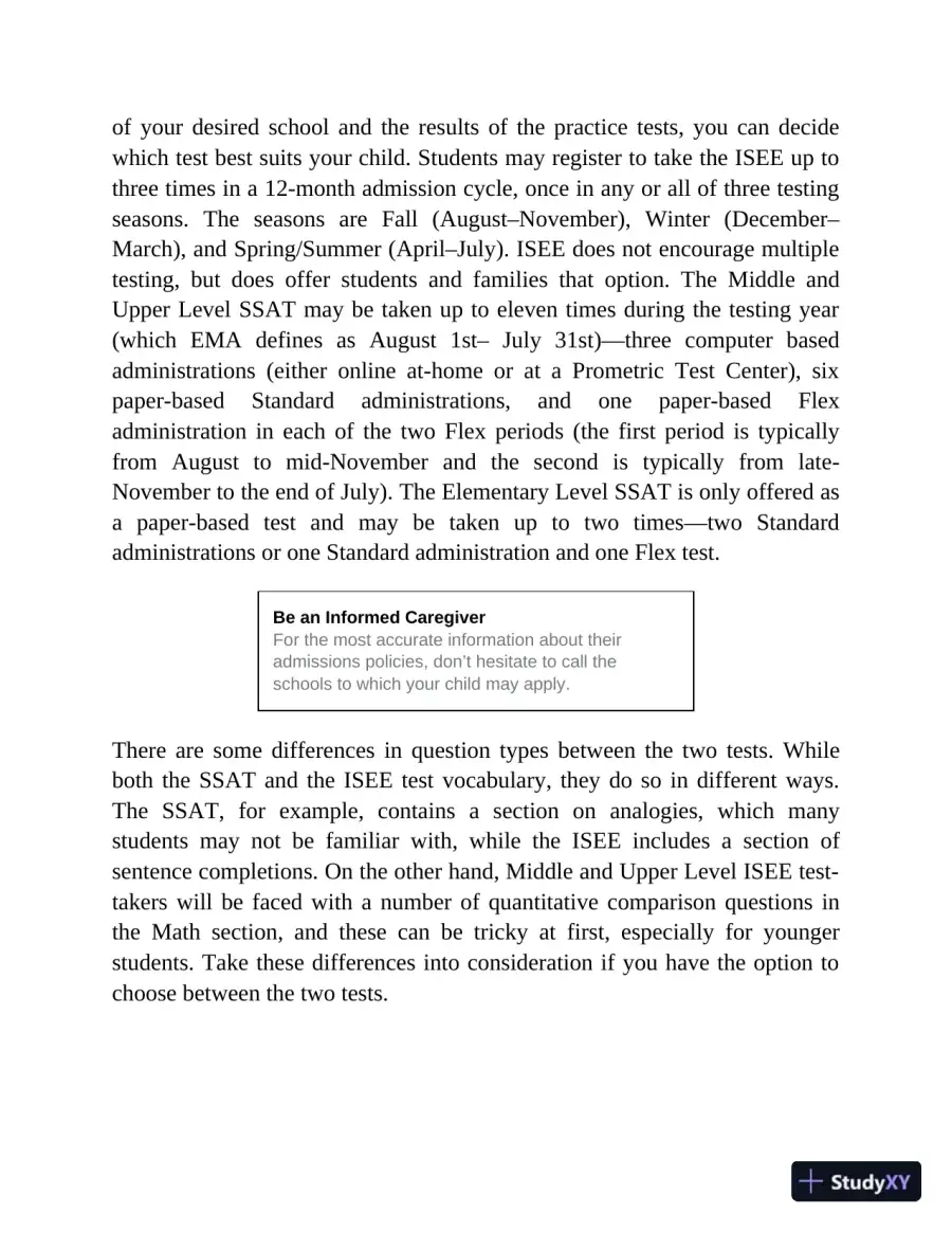 Princeton Review SSAT and ISEE Prep, 2023: 6 Practice Tests + Review and Techniques (2023), page 19