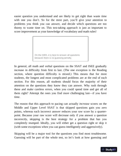 Princeton Review SSAT and ISEE Prep, 2023: 6 Practice Tests + Review and Techniques (2023) - Page 29 preview image