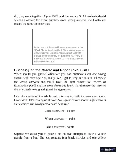 Princeton Review SSAT and ISEE Prep, 2023: 6 Practice Tests + Review and Techniques (2023) - Page 30 preview image