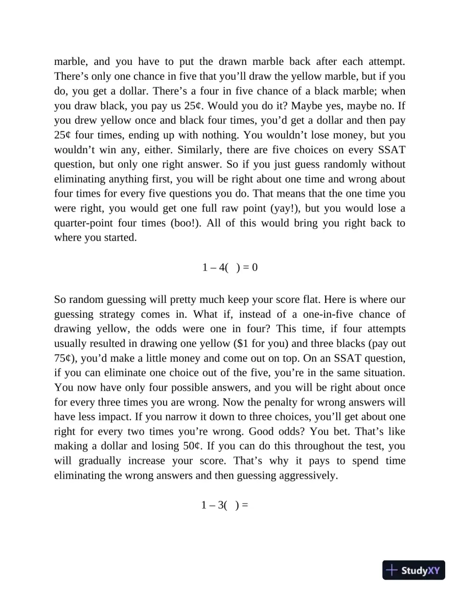Princeton Review SSAT and ISEE Prep, 2023: 6 Practice Tests + Review and Techniques (2023), page 31