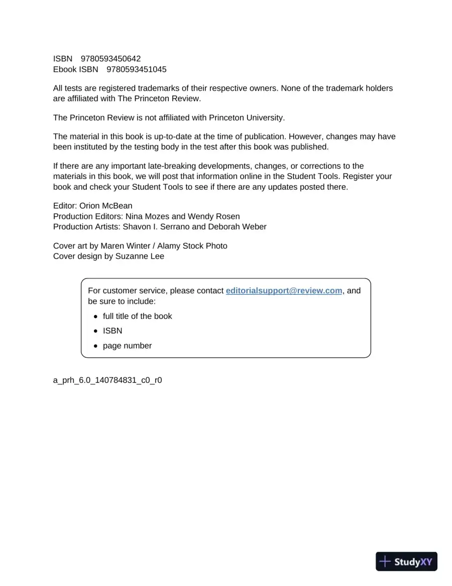 Princeton Review SSAT and ISEE Prep, 2023: 6 Practice Tests + Review and Techniques (2023), page 5