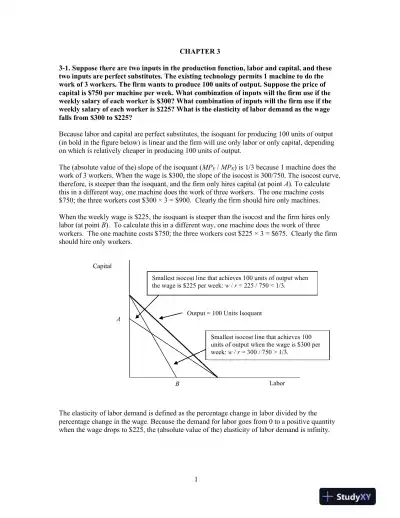 Solution Manual for Labor Economics, 8th Edition - Page 14 preview image