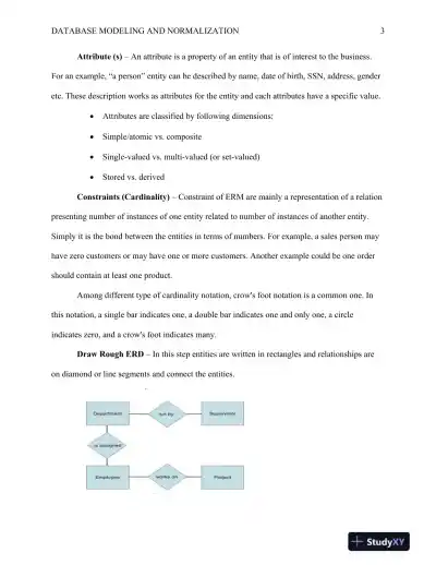 CIS 515: Strategic Planning for Database Systems : Database Modeling and Normalization - Page 4 preview image