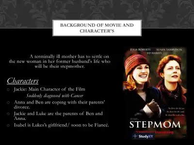 Movie Character Presentation (Stepmom) - Page 3 preview image