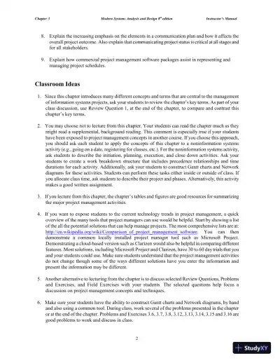Solution Manual for Modern Systems Analysis and Design, 8th Edition - Page 18 preview image