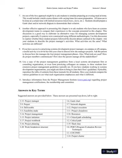 Solution Manual for Modern Systems Analysis and Design, 8th Edition - Page 19 preview image