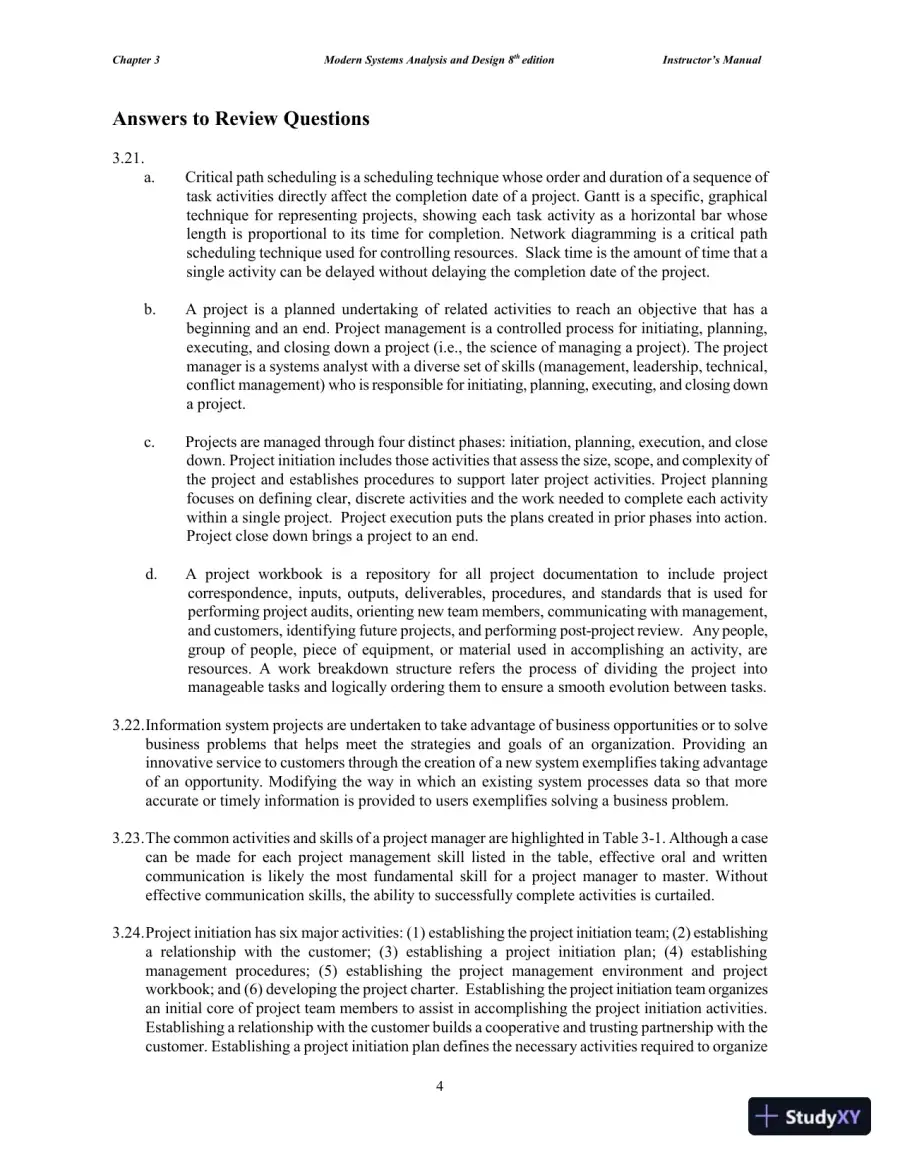 Solution Manual for Modern Systems Analysis and Design, 8th Edition, page 20