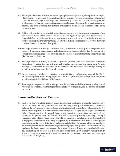 Solution Manual for Modern Systems Analysis and Design, 8th Edition - Page 23 preview image