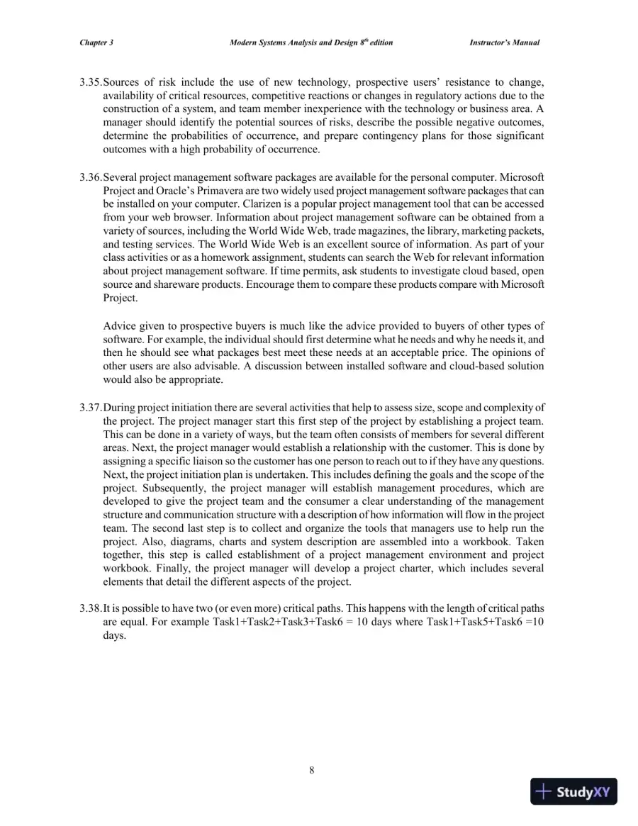Solution Manual for Modern Systems Analysis and Design, 8th Edition, page 24