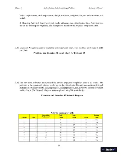 Solution Manual for Modern Systems Analysis and Design, 8th Edition - Page 26 preview image