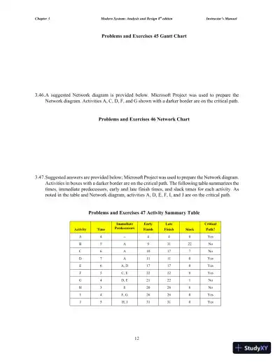 Solution Manual for Modern Systems Analysis and Design, 8th Edition - Page 28 preview image